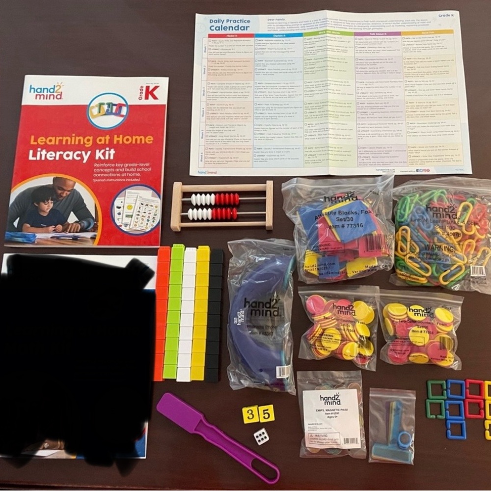 Hand 2 Mind Learning at Home Literacy Kindergarten Kit